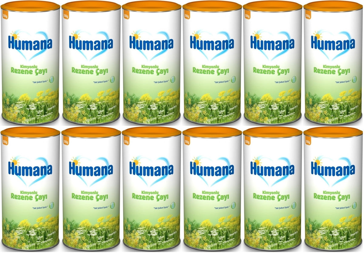 Humana Kimyonlu Rezene Bitki Çayı - Tozu 200GR (12 Li Set)
