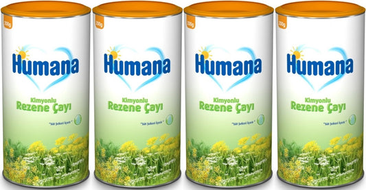 Humana Kimyonlu Rezene Bitki Çayı - Tozu 200GR (4 Lü Set)