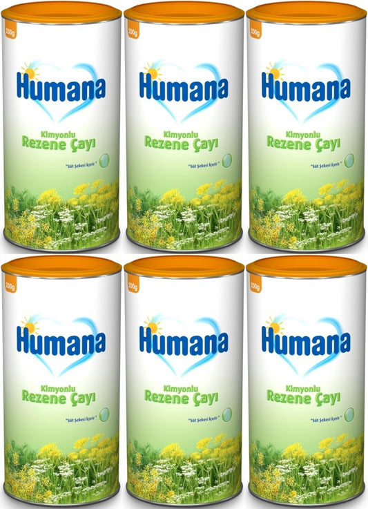 Humana Kimyonlu Rezene Bitki Çayı - Tozu 200GR (6 Lı Set)