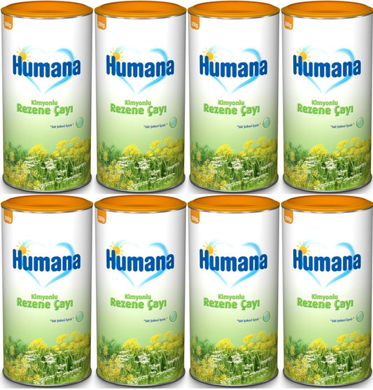 Humana Kimyonlu Rezene Bitki Çayı - Tozu 200GR (8 Li Set)
