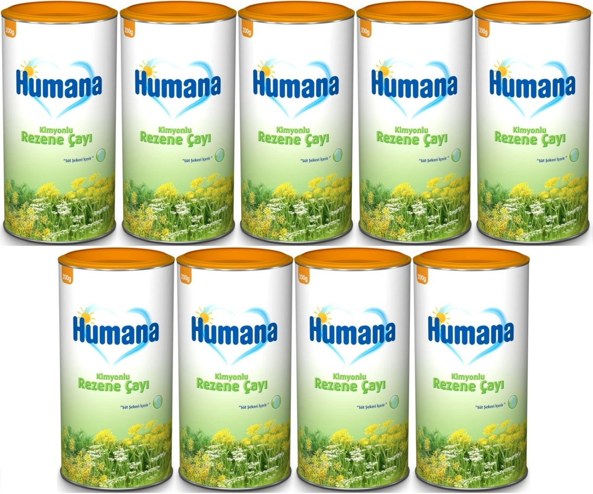 Humana Kimyonlu Rezene Bitki Çayı - Tozu 200GR (9 Lu Set)