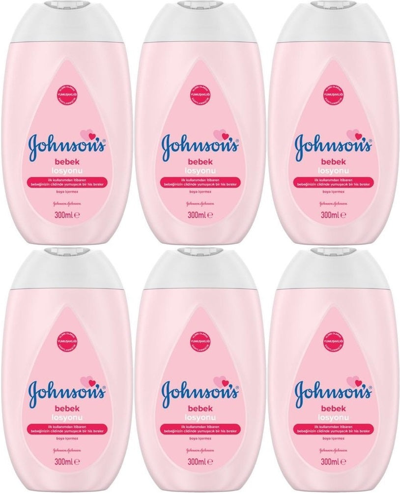Johnsons Baby Bebek Losyon 300ML (6 Lı Set)