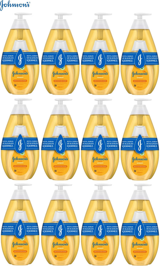 Johnsons Baby Bebek Şampuanı Klasik 750ML+200 Hediye (12 Li Set)
