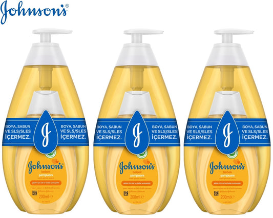 Johnsons Baby Bebek Şampuanı Klasik 750ML+200 Hediye (3 Lü Set)