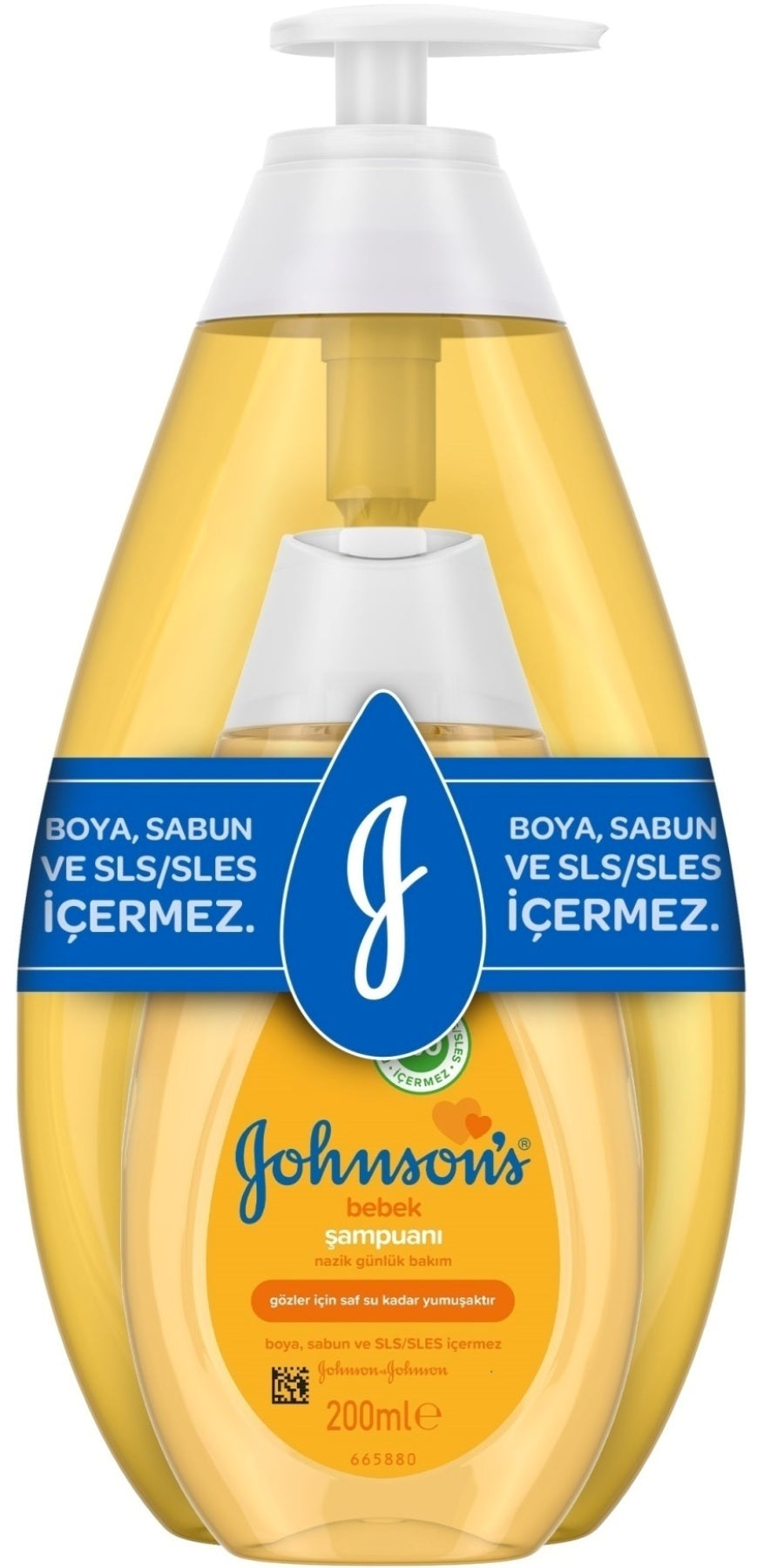 Johnsons Baby Bebek Şampuanı Klasik 750ML+200ML Hediye