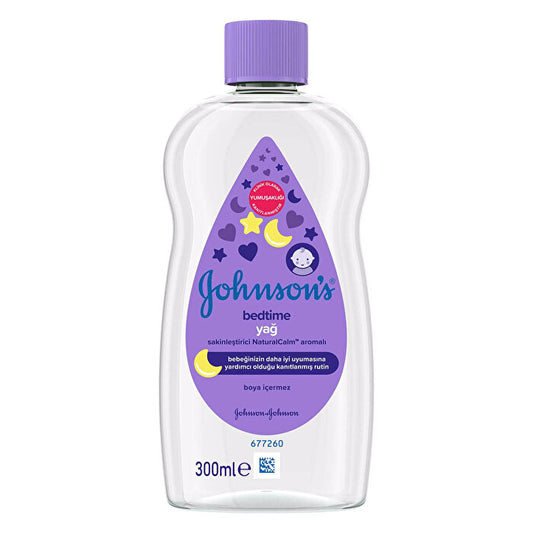 Johnsons Baby Bebek Yağı 300ML Bedtime (Uyku Rutini)