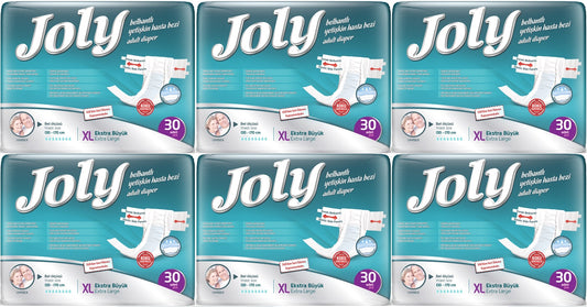 Joly Yetişkin Bezi Bel Bantlı XL - Ekstra Large - Extra Large 180 Adet