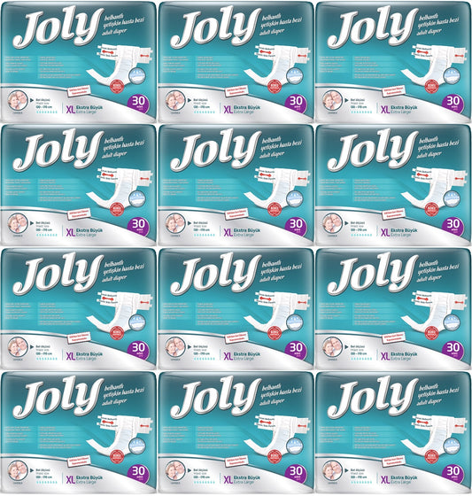 Joly Yetişkin Bezi Bel Bantlı XL - Ekstra Large - Extra Large 360 Adet