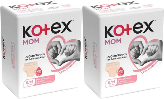 Kotex Mom Lohusa Külodu - Külot Bez S - Small - Küçük / M - Medium - Orta 16 Lı Set (2PK*8)