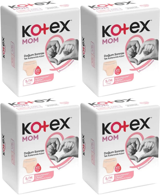 Kotex Mom Lohusa Külodu - Külot Bez S - Small - Küçük / M - Medium - Orta 32 Li Set (4PK*8)