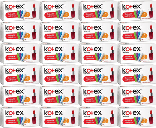 Kotex Tampon Mini 384 Lü Set (24PK*16)