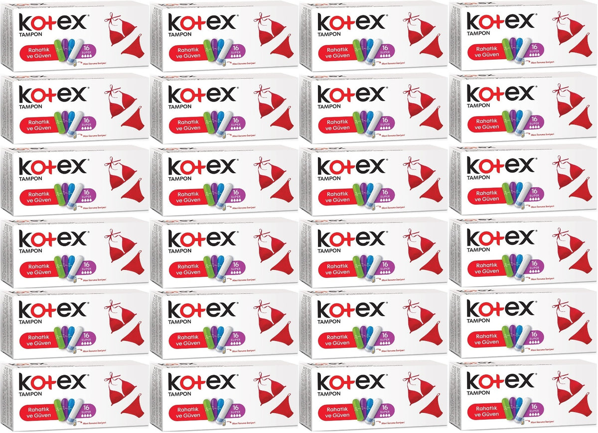 Kotex Tampon Normal 384 Lü Set (24PK*16)