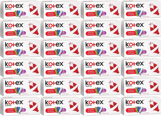 Kotex Tampon Normal 384 Lü Set (24PK*16)