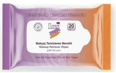 Lux Makyaj Temizleme Mendili Havlu 20 Yaprak Tekli Pk