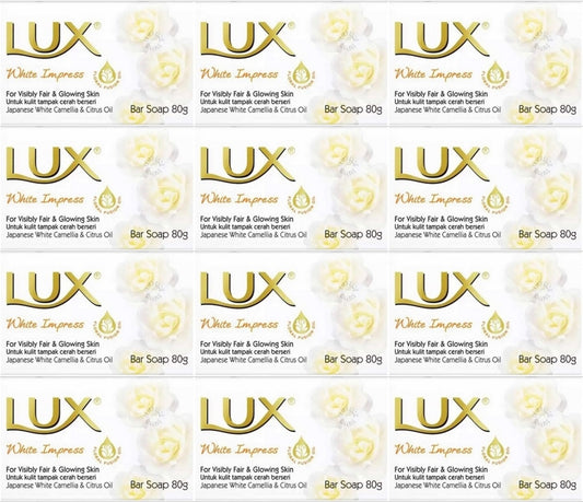 Lux Sabun 80GR Bright Impress (Etkileyici Parlaklık) (12 Li Set)