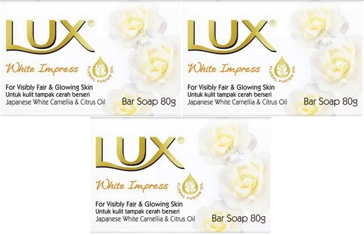 Lux Sabun 80GR Bright Impress (Etkileyici Parlaklık) (3 Lü Set)