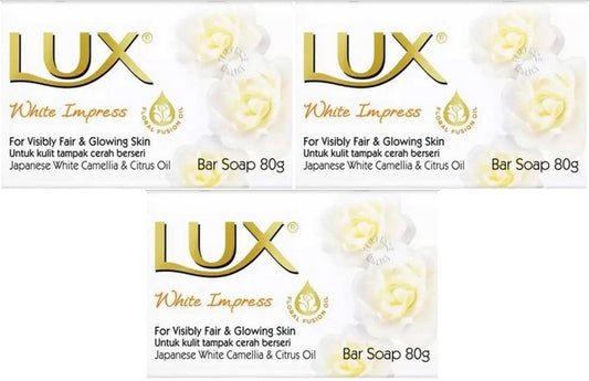 Lux Sabun 80GR Bright Impress (Etkileyici Parlaklık) (3 Lü Set)