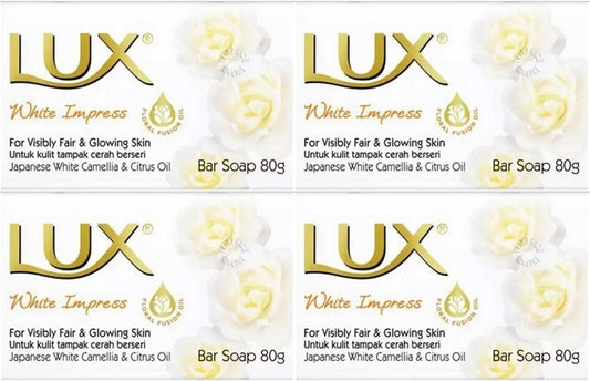Lux Sabun 80GR Bright Impress (Etkileyici Parlaklık) (4 Lü Set)