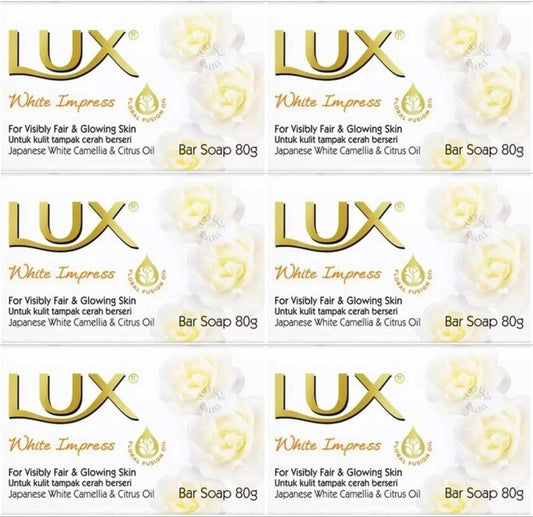 Lux Sabun 80GR Bright Impress (Etkileyici Parlaklık) (6 Lı Set)