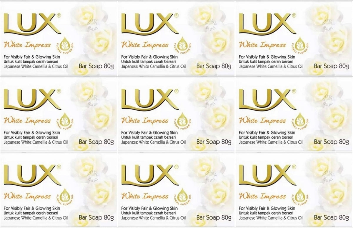 Lux Sabun 80GR Bright Impress (Etkileyici Parlaklık) (9 Lu Set)