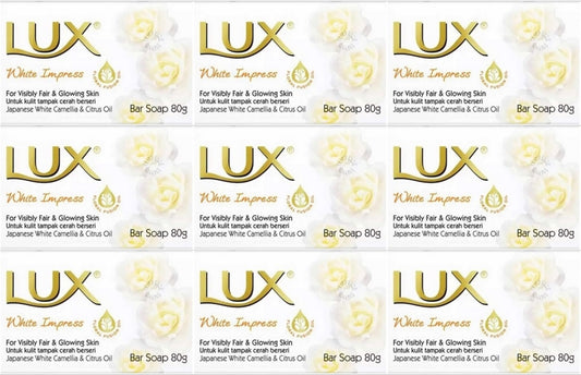 Lux Sabun 80GR Bright Impress (Etkileyici Parlaklık) (9 Lu Set)