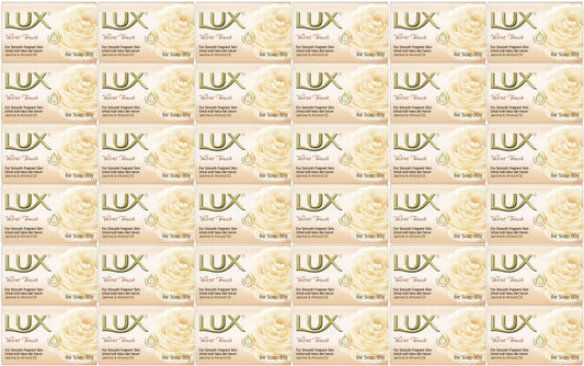 Lux Sabun 80GR Velvet Touch (Kadife Dokunuş) (36 Lı Set)