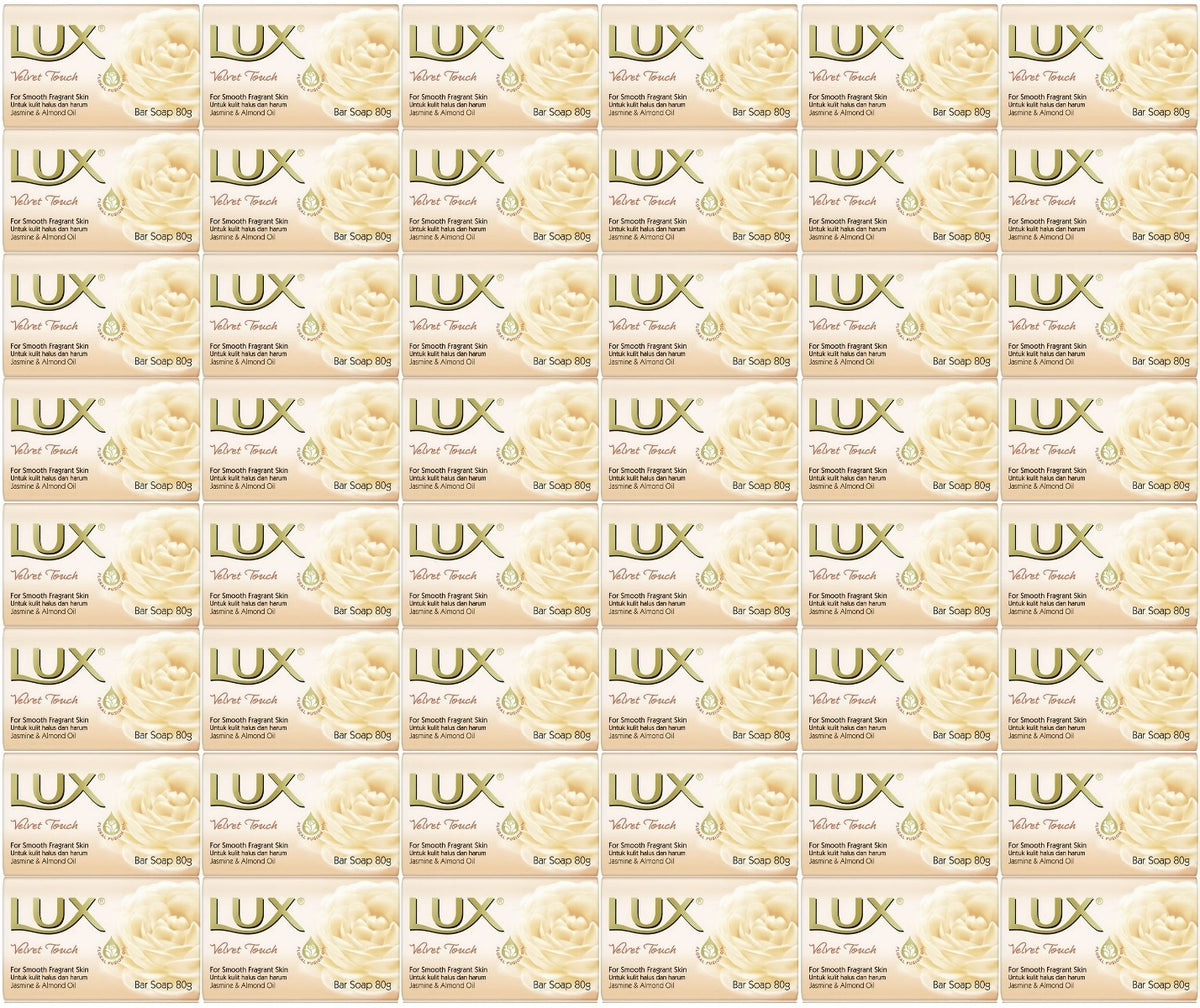 Lux Sabun 80GR Velvet Touch (Kadife Dokunuş) (48 Li Set)