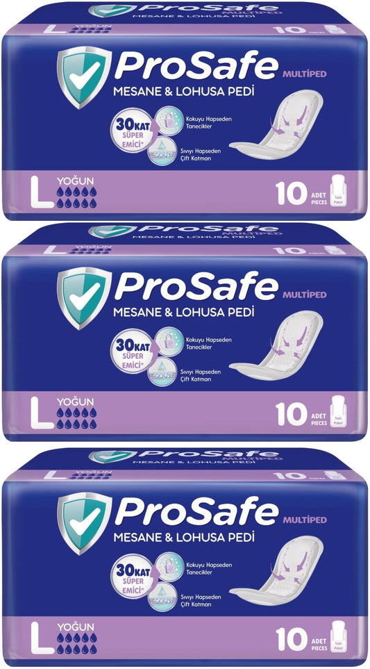 Prosafe Multiped Regl - Mesane - Lohusa Pedi L - Büyük - Large Extra/Gece 30 Adet