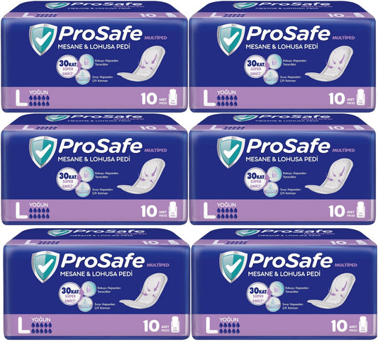 Prosafe Multiped Regl - Mesane - Lohusa Pedi L - Büyük - Large Extra/Gece 60 Adet