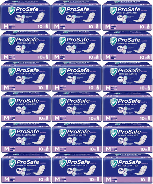 Prosafe Multiped Regl - Mesane - Lohusa Pedi M - Medium - Orta/Gece 180 Adet
