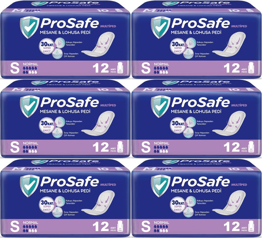 Prosafe Multiped Regl - Mesane - Lohusa Pedi S - Küçük - Small Gece/Gündüz 72 Adet