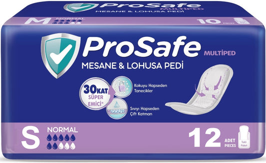 Prosafe Multiped Regl - Mesane - Lohusa Pedi S - Küçük - Small Gece/Gündüz (İç Adet 12) Tekli Pk