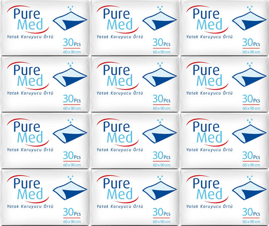 Puremed Yetişkin Yatak Koruyucu 60*90CM 360 Adet (12PK*30)