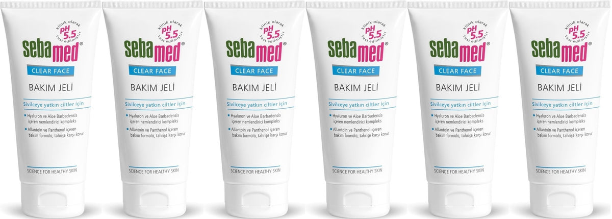 Sebamed Clear Face Bakım Jeli 50ML (6 Lı Set)