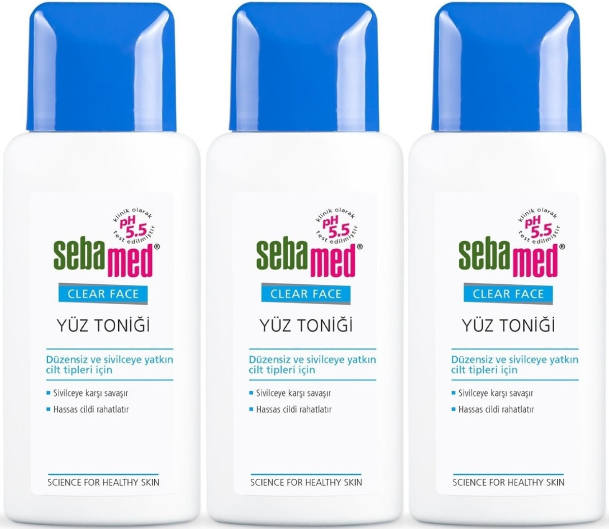 Sebamed Clear Face Yüz Temizleyici Toniği 200ML (3 Lü Set)