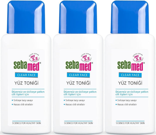 Sebamed Clear Face Yüz Temizleyici Toniği 200ML (3 Lü Set)