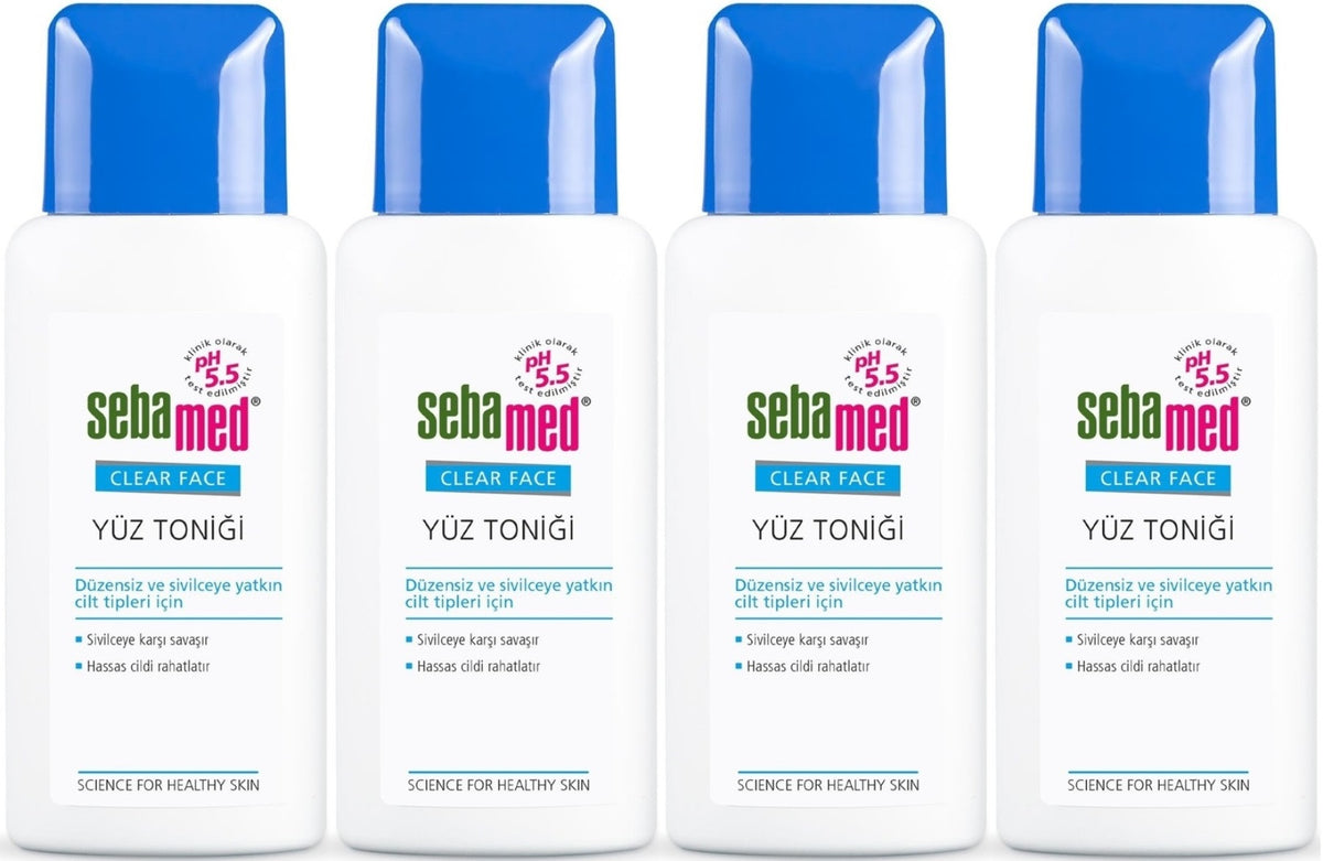 Sebamed Clear Face Yüz Temizleyici Toniği 200ML (4 Lü Set)