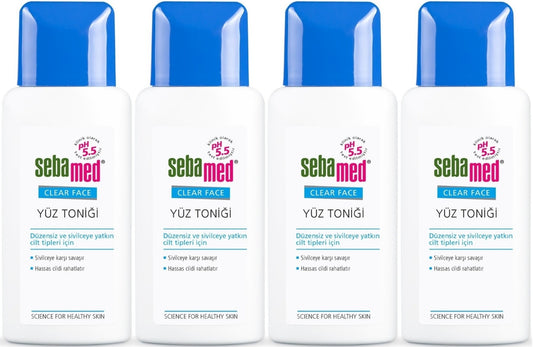 Sebamed Clear Face Yüz Temizleyici Toniği 200ML (4 Lü Set)
