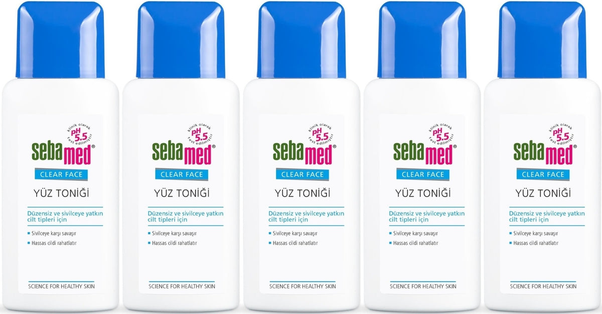 Sebamed Clear Face Yüz Temizleyici Toniği 200ML (5 Li Set)