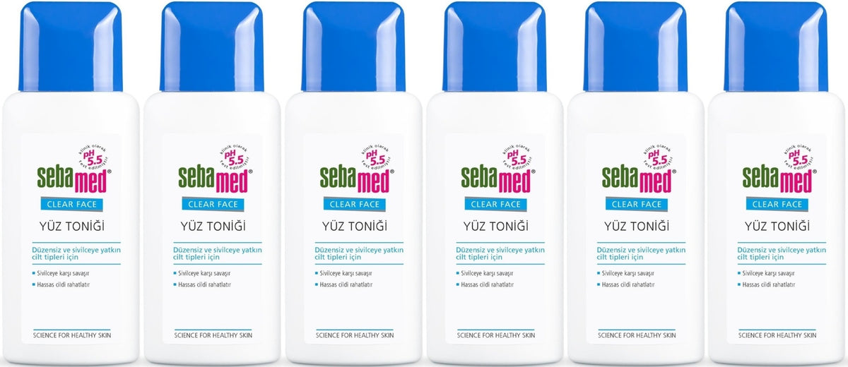 Sebamed Clear Face Yüz Temizleyici Toniği 200ML (6 Lı Set)