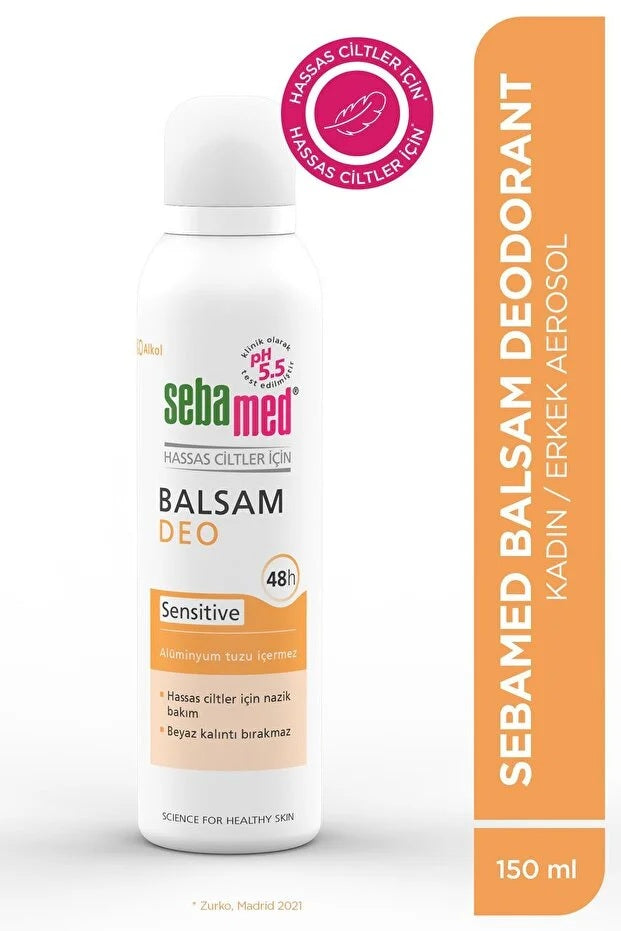 Sebamed Deodorant Aerosol 150 ML Balsam - Sensitive/Hassas