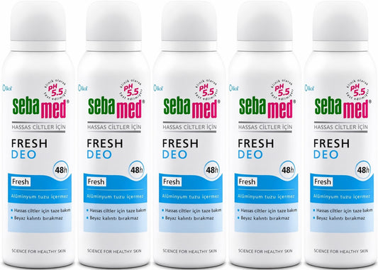 Sebamed Deodorant Aerosol 150 ML Fresh (5 Li Set)