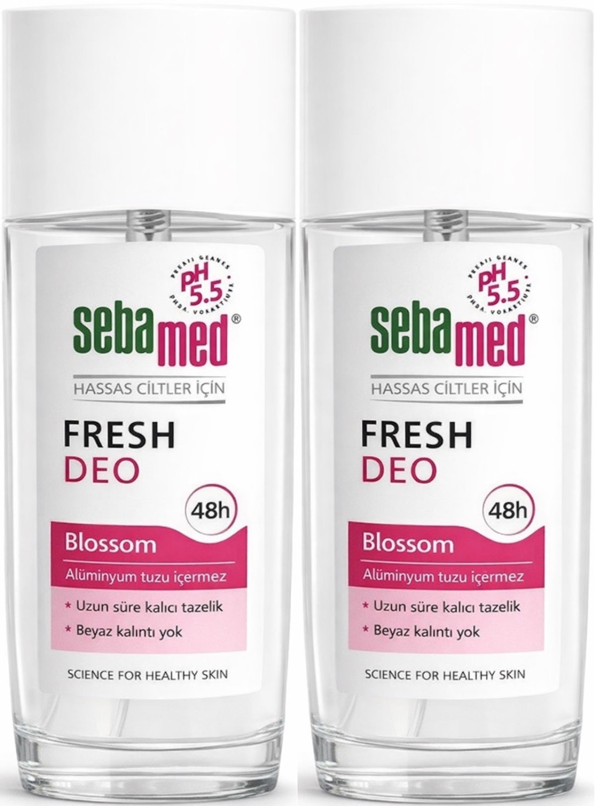 Sebamed Deodorant Sprey 75 ML Fresh Blossom (2 Li Set)