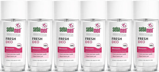 Sebamed Deodorant Sprey 75 ML Fresh Blossom (6 Lı Set)