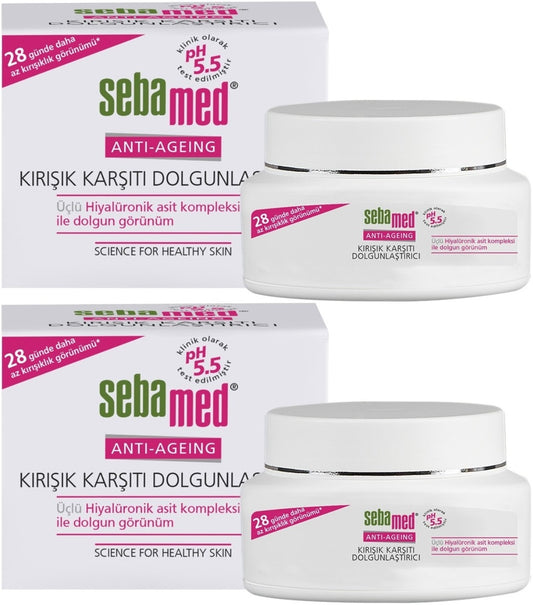 Sebamed Kırışık Karşıtı Dolgunlaştırıcı Antı-Ageıng Krem 50ML (2 Li Set)