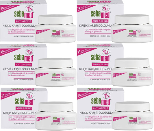 Sebamed Kırışık Karşıtı Dolgunlaştırıcı Antı-Ageıng Krem 50ML (6 Lı Set)