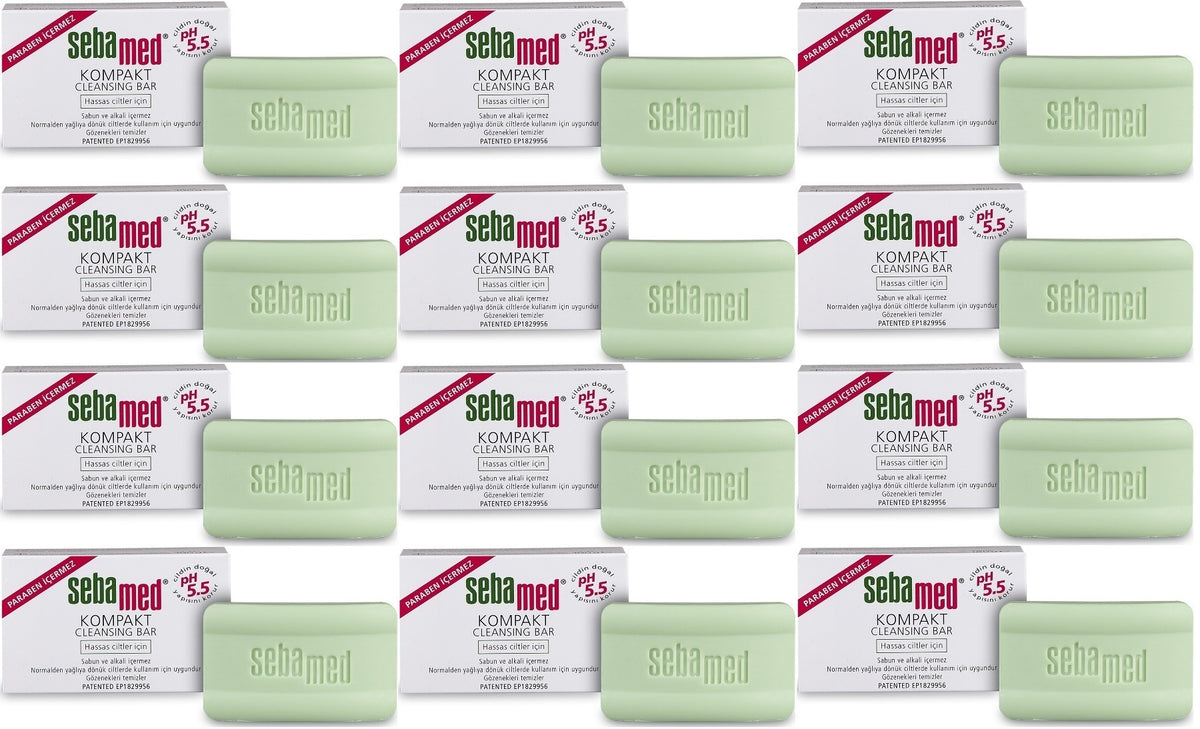Sebamed Sabun Kompakt Hassas Cilt 100GR (12 Li Set)