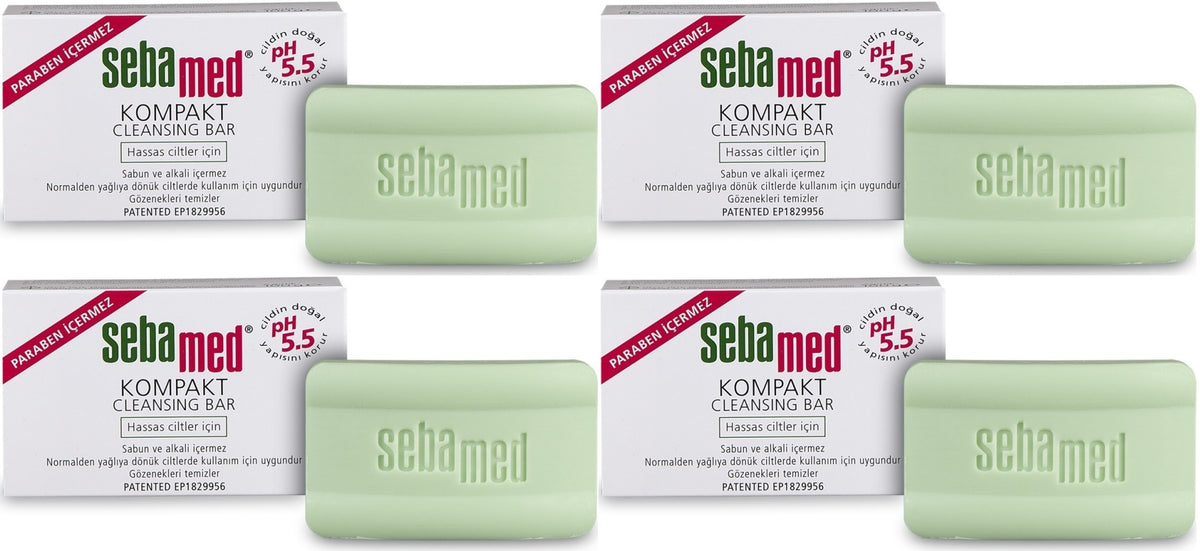 Sebamed Sabun Kompakt Hassas Cilt 100GR (4 Lü Set)
