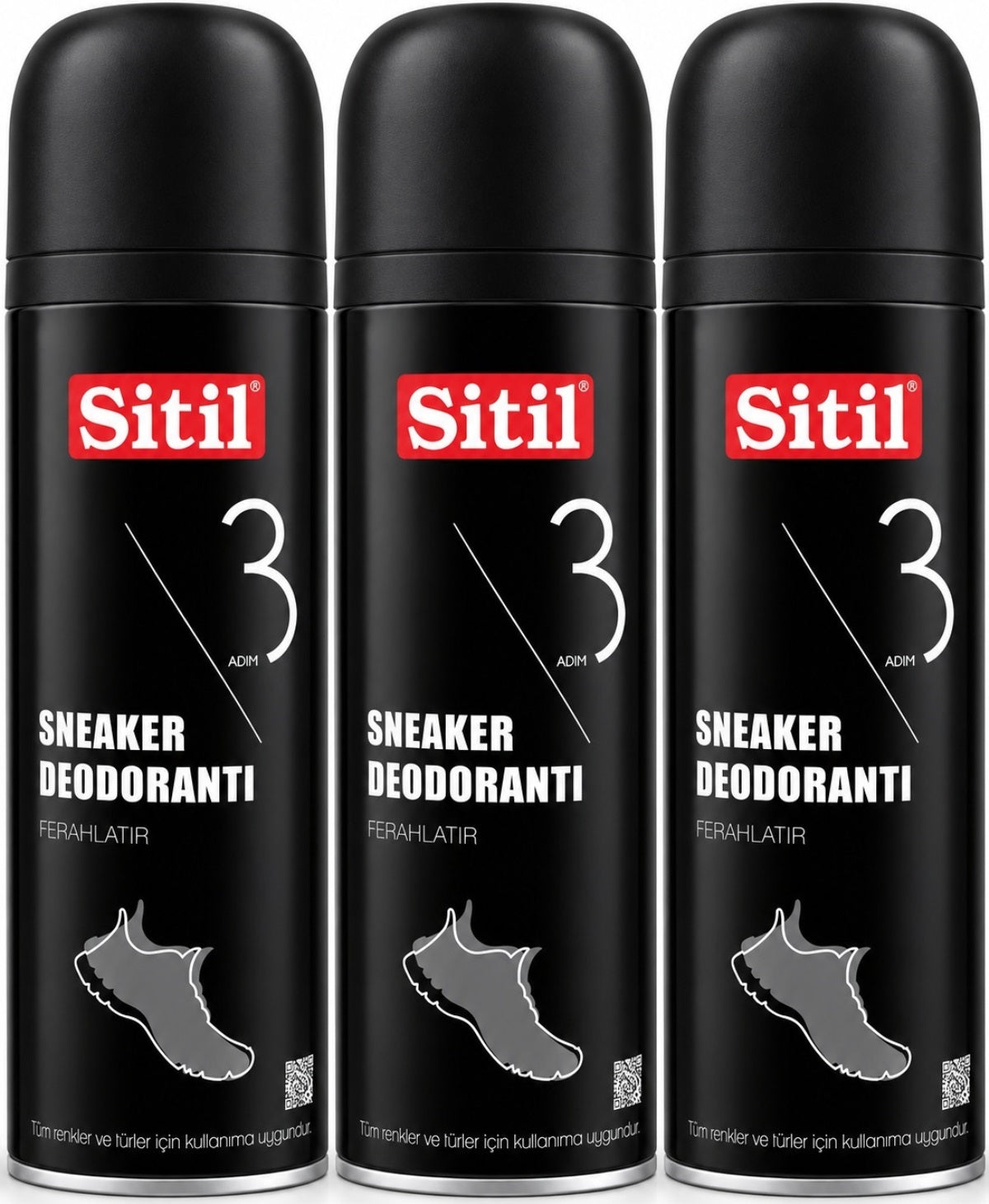 Sitil Sneaker Ayakkabı Deodorantı 150 ML (3 Lü Set)