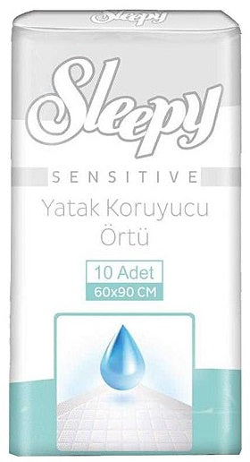 Sleepy Yetişkin Yatak Koruyucu 60*90CM 10 Adet Tekli Pk